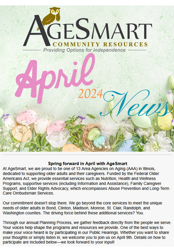 April 2025 Newsletter