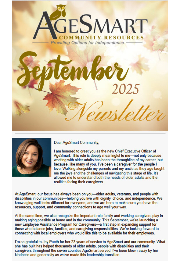 September 2025 Newsletter